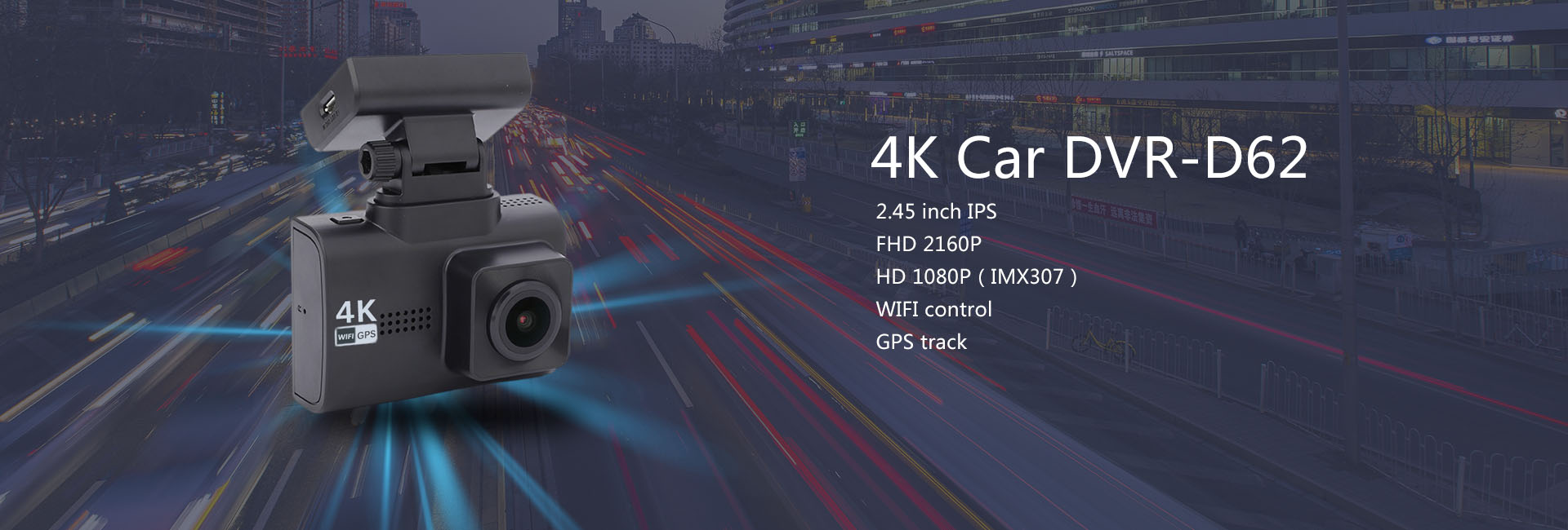 4K Car DVR-D62